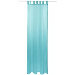 Bestlivings Schlaufenschal Noella Transparent 140x245cm, Farbe:  türkis - aqua