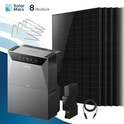 Anker SOLIX Solarbank 4 E5000 Pro Balkonkraftwerk 4000W mit Speicher - 1x BP5000 / Flachdach