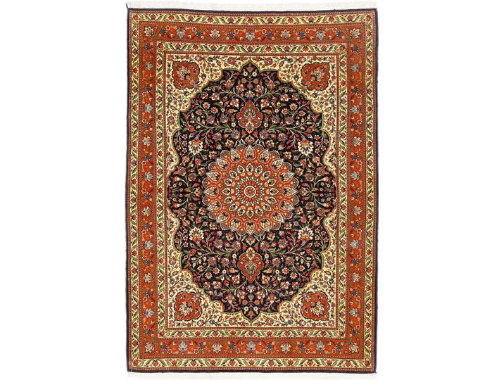 Ghom Teppich 154x221 Handgeknüpft Orientteppich Perserteppich Wolle