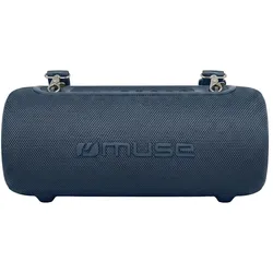 Muse 30W Bluetooth Lautsprecher mit Licht, IPX5 (11 h), Bluetooth Lautsprecher, Blau