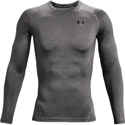 Under Armour, Herren, Sportshirt, HeatGear Armour Herren Longsleeve (XL), Grau, XL