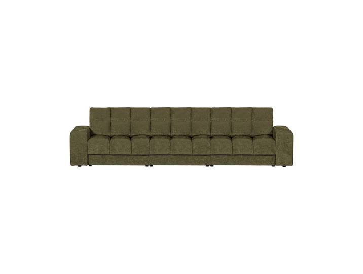 Canapé 3 places polyester vert SECOND DATE