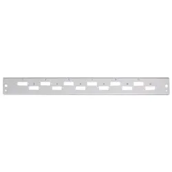 EFB VSB-FP-24SC-D-V Frontblende 24 x SC Duplex/LC Quad vertikal, grau VSBFP24SCDV
