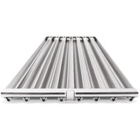 V-förmiger Edelstahl Grillrost für Baron, Crown edelstahl, wendbar