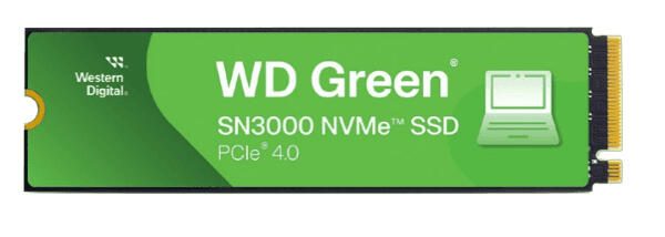 Sandisk WD Green SN3000 NVMe SSD - 1 TB WDS100T4G0E