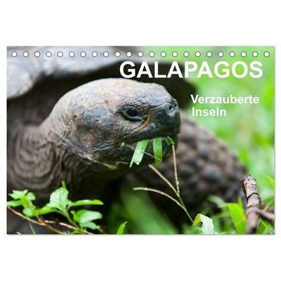 Galapagos. Verzauberte Inseln (Tischkalender 2027 DIN A5 quer), CALVENDO Monatskalender