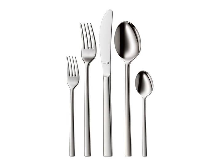 WMF Besteck-Set Sonic Besteck-Set, 30-teilig, Cromargan protect® (30-tlg), Cromargan protect, Cromargan protect poliert, kratzbeständig, spülmaschinenfest