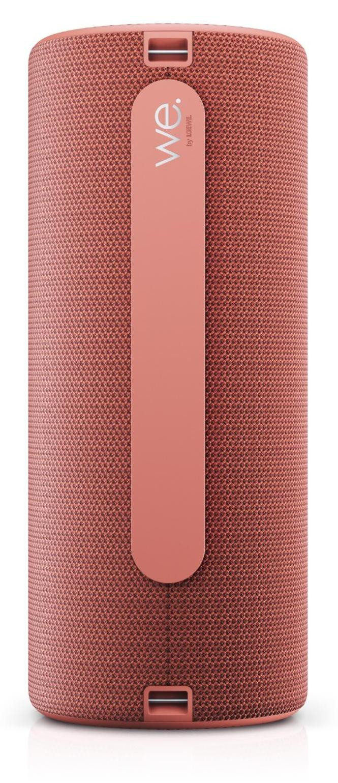 We. by Loewe HEAR 2 Bluetooth-speaker koraalrood IPX6 waterdicht