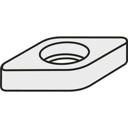 Pramet Wendeplatten-Unterlegscheibe ISO DDS 266-01 Bruttogewicht 16,11g