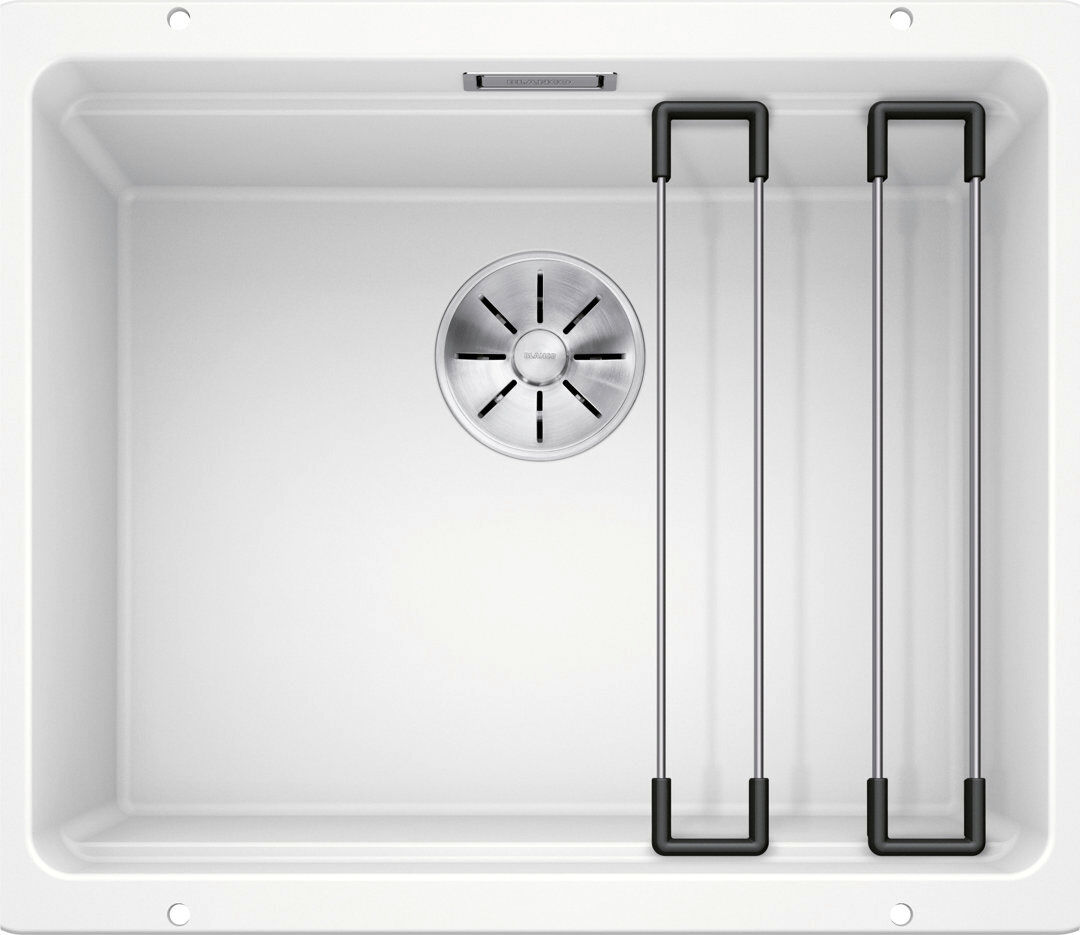 Blanco Etagon Single Bowl Undermount Kitchen Sink White 530mm L