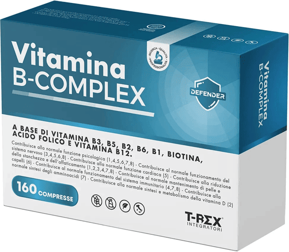Rex Vitamina B Complex Integratore Alimentare 160 Compresse