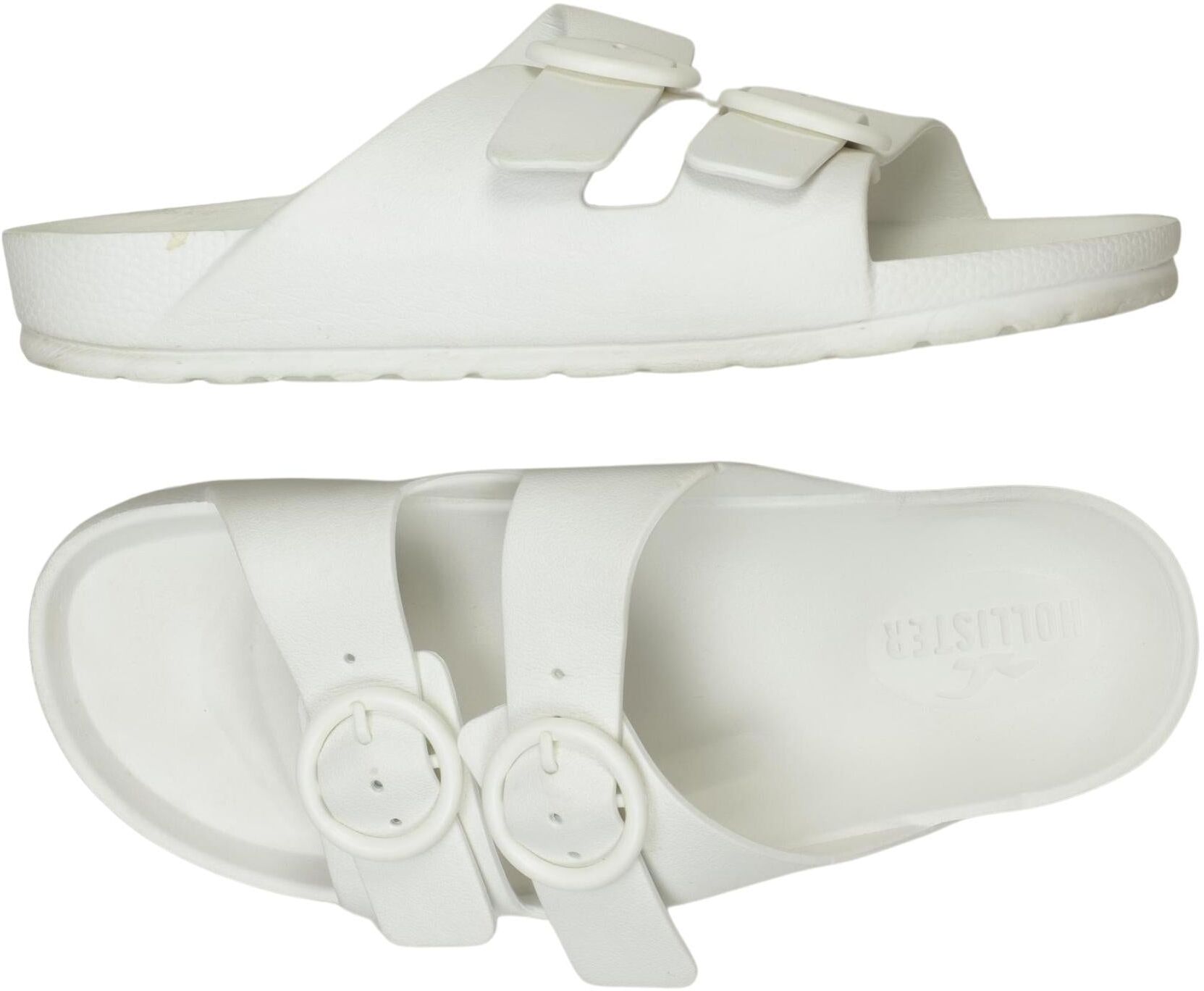 Hollister Damen Sandalen, Weiß, Gr. EU 39, kein / Etikett - Second Hand