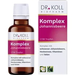 Komplex Johannisbeere Dr. Koll Gemmo Heckenrose 50 ML