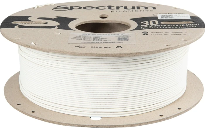 Filament Spectrum GreenyHT 1.75mm Signal White 1Kg