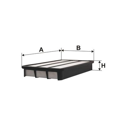 FILTRON Luftfilter AP 143 Filtereinsatz 43mm für TOYOTA