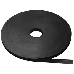 Magnetoplan Magnetleiste Beschrieftungsschild C-Profil Rolle - 10mmx50m (BxL) - Schwarz - Metall