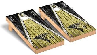 Skip's Garage Lindenwood Lions Triangle Cornhole Board Set