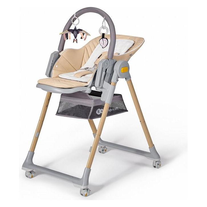 KinderKraft Fütterungsstuhl LASTREE (KHLAST00GRY0000)