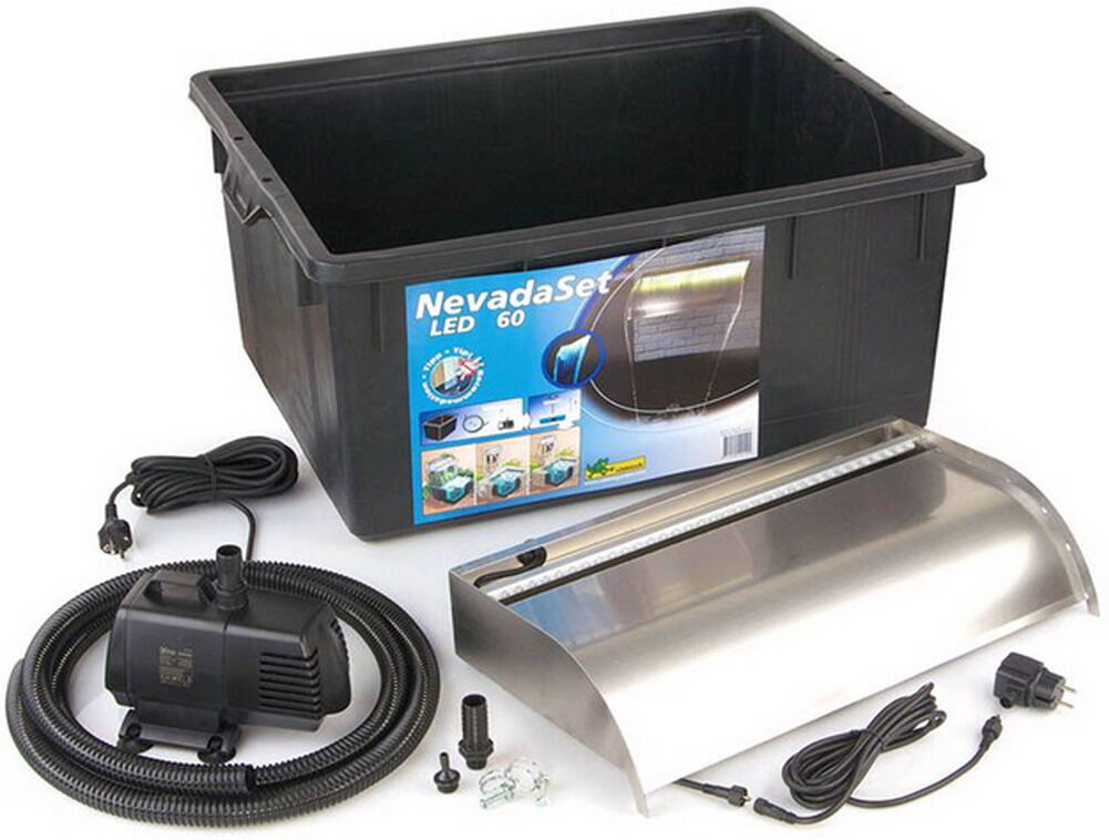 SET cascade design NEVADA 60 LED + pompe Ubbink