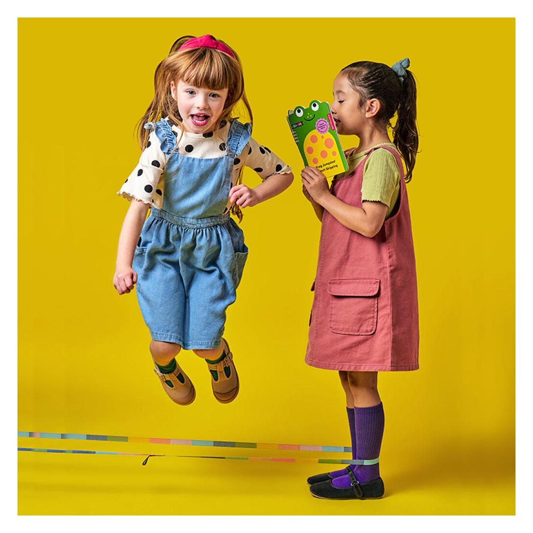 Kikkerland - Kidoki FrogJumpsies French Skipping - (KID51-F) (KID51-F)