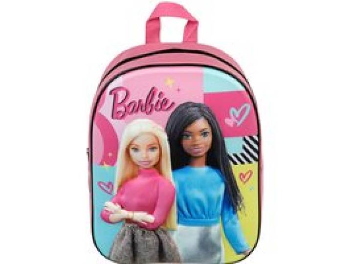 BARBIE Sac à dos 3D (rose/bleu)
