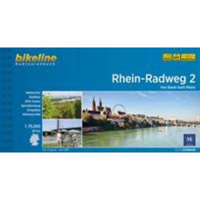 Rhein-Radweg / Rhein-Radweg Teil 2, Gebundene Ausgabe von , Esterbauer