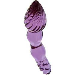 Glassvibrations, Dildo, Glasdildo Lila Geheimnis