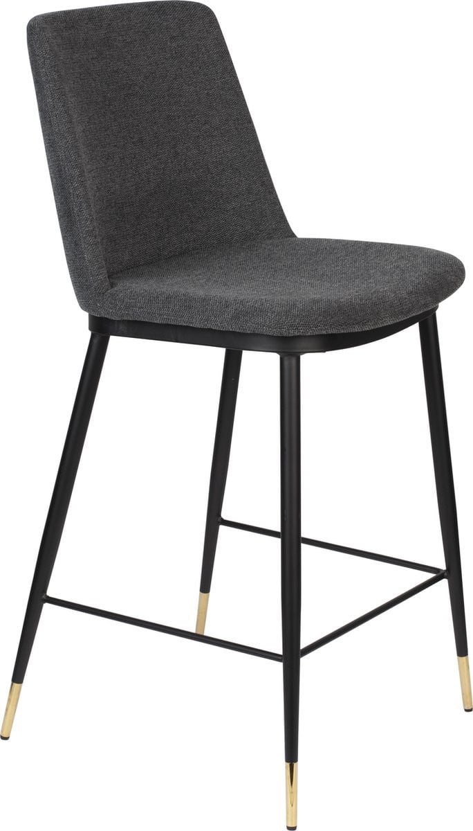 AnLi-Style Counter Stool Lionel Donkergrijs