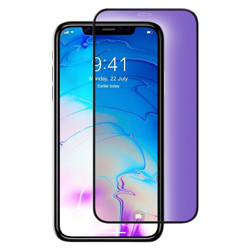 Devia Van Entire View Anti-glare Tempered Glass iPhone 11 Pro black (1 Stk., Apple iPhone 11 Pro) (333590-BK)