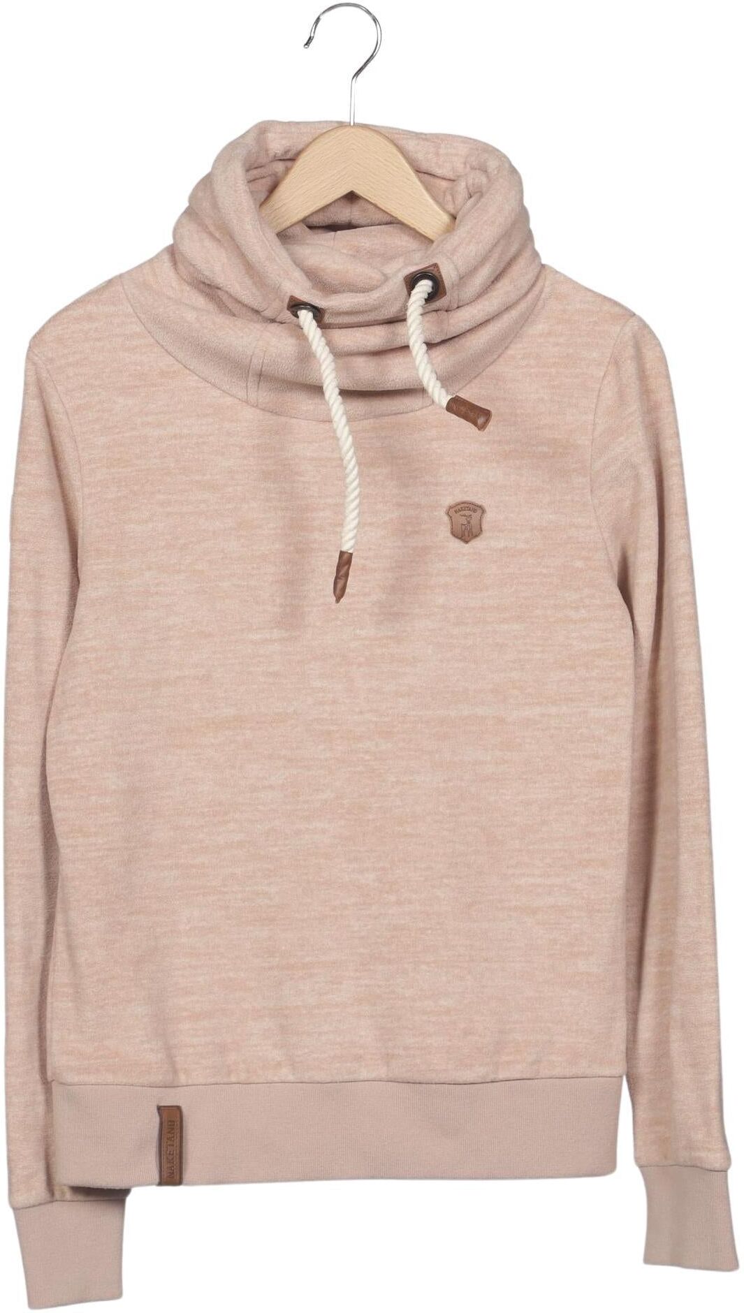 Naketano Damen Sweater, Beige, Gr. M, Synthetik - Second Hand