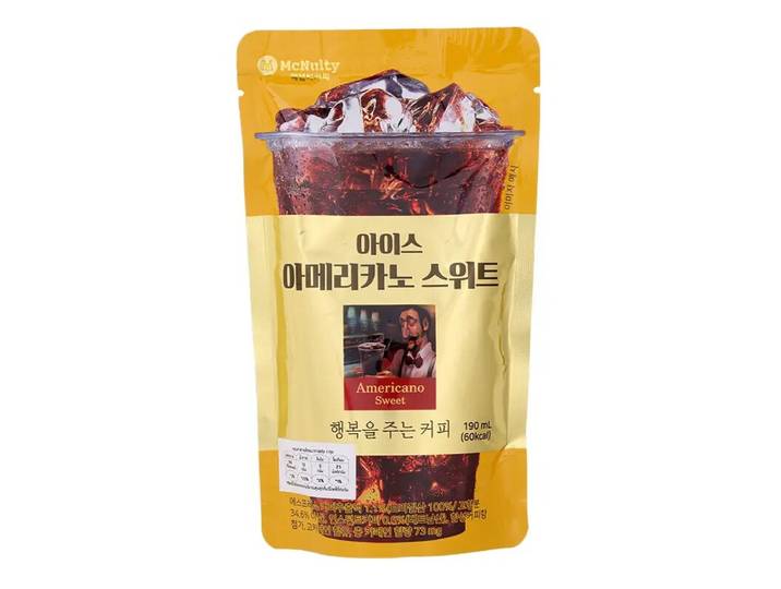 McNulty Americano glacé sucré 190 ml