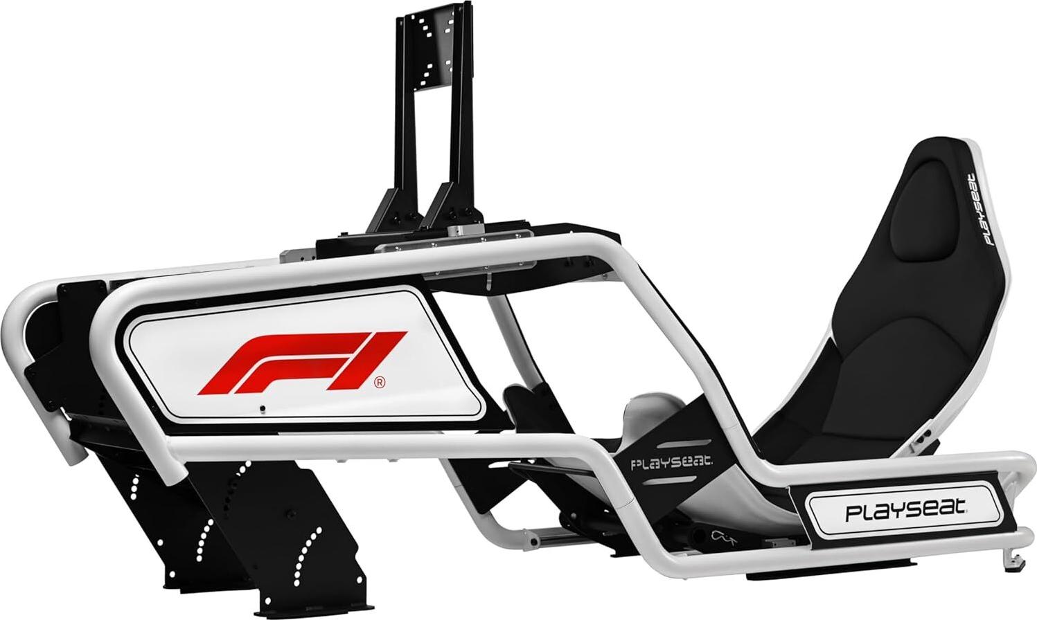 Playseat Formula Intelligence - F1 Edition, Universal-Gamingstuhl, 120 kg, Gepolsterter Sitz, Gepolsterte Rückenlehne, Rennen, Nintendo Wii U, PC, PlayStation 4, Playstation 2, Playstation 3, Wii, Xbox, Xbox 360, Xbox One