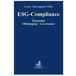 ESG-Compliance, Fachbücher von Simone Stille, Inga Elise Meringdal, Bernd Geier