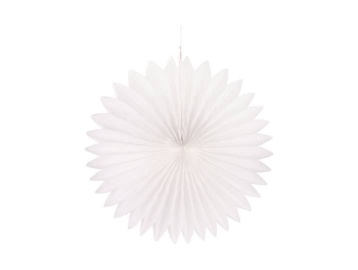 Rayher Papier-Rosette Weiss ⌀ 40 cm