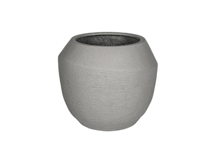 Hochwertiger In- & Outdoor Blumentopf „Ruvido Combi“, verschiedene Grössen Grau Luca Lifestyle