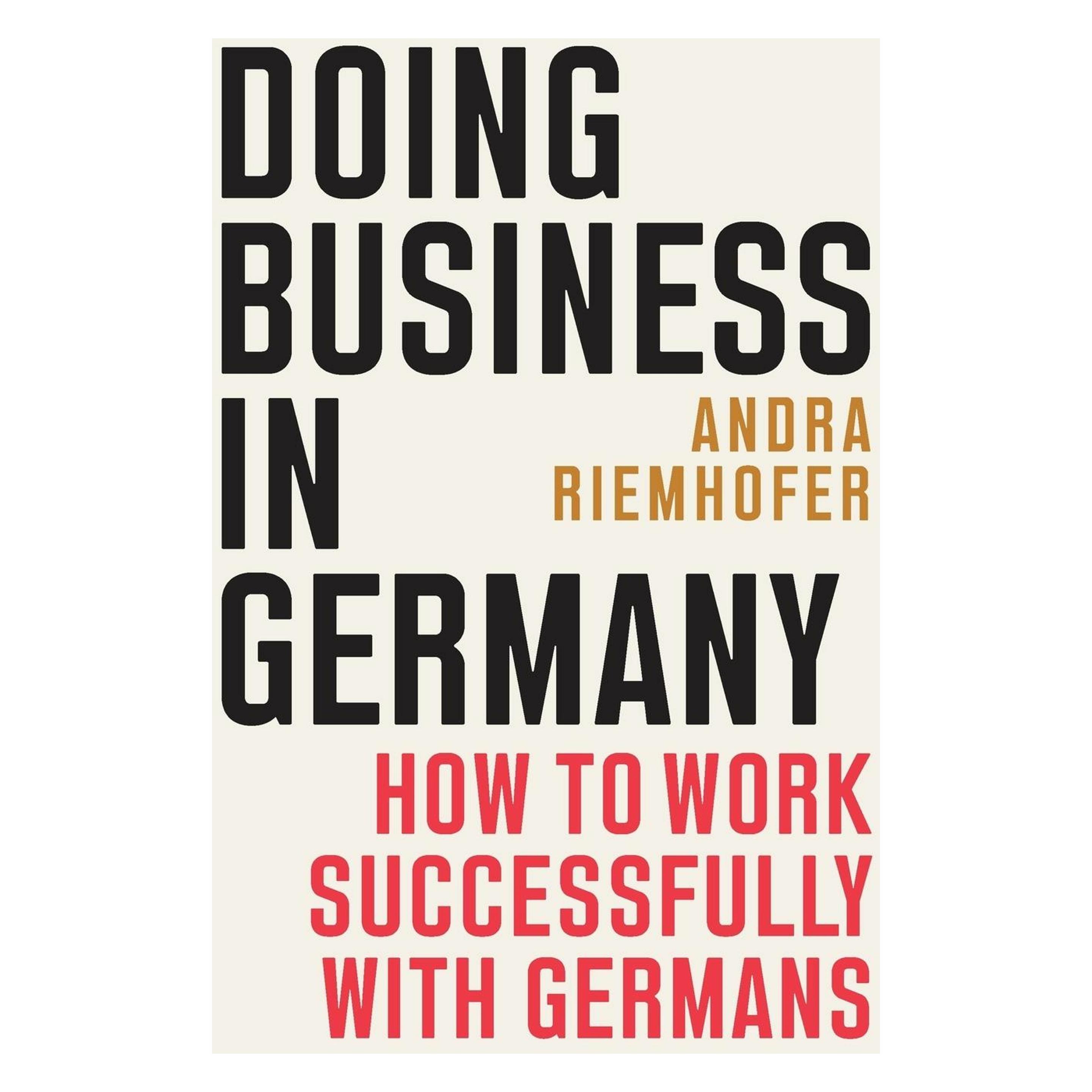 Business Expert Press Doing Business in Germany (Englisch, Andra Riemhofer) (59940317)