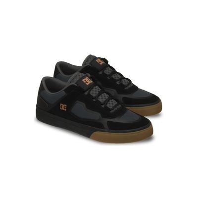 Sneaker DC SHOES "DC Metric Vc", Herren, Gr. 10 (43), schwarz (schwarz, gold), Obermaterial:Obermaterial aus Wildleder, Leder oder Nubuk., Schuhe Sneaker