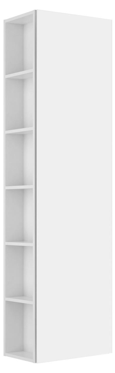 Keuco Hochschrank X-Line 33131, Regal links trüffel/Glas trüffel, 480x1750x300mm, 33131140002 33131140002