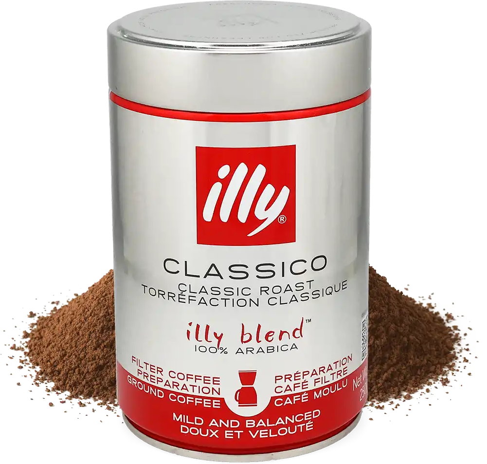 illy   Classico - filterkoffie - 250 g Gemalen koffie