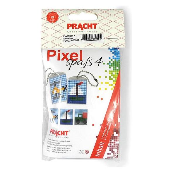 Magni Pixel Spass 4 klein 2 Medaillons mit Kette (P90023-00505)