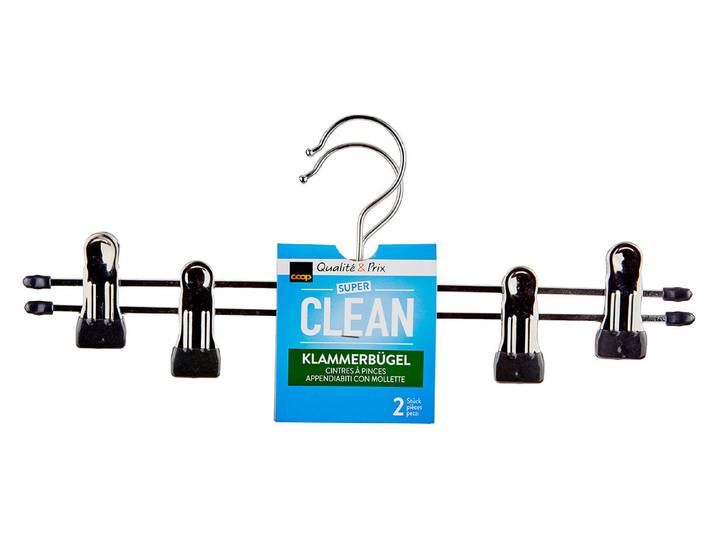Super Clean Klammerbügel Metall, 2 Stück