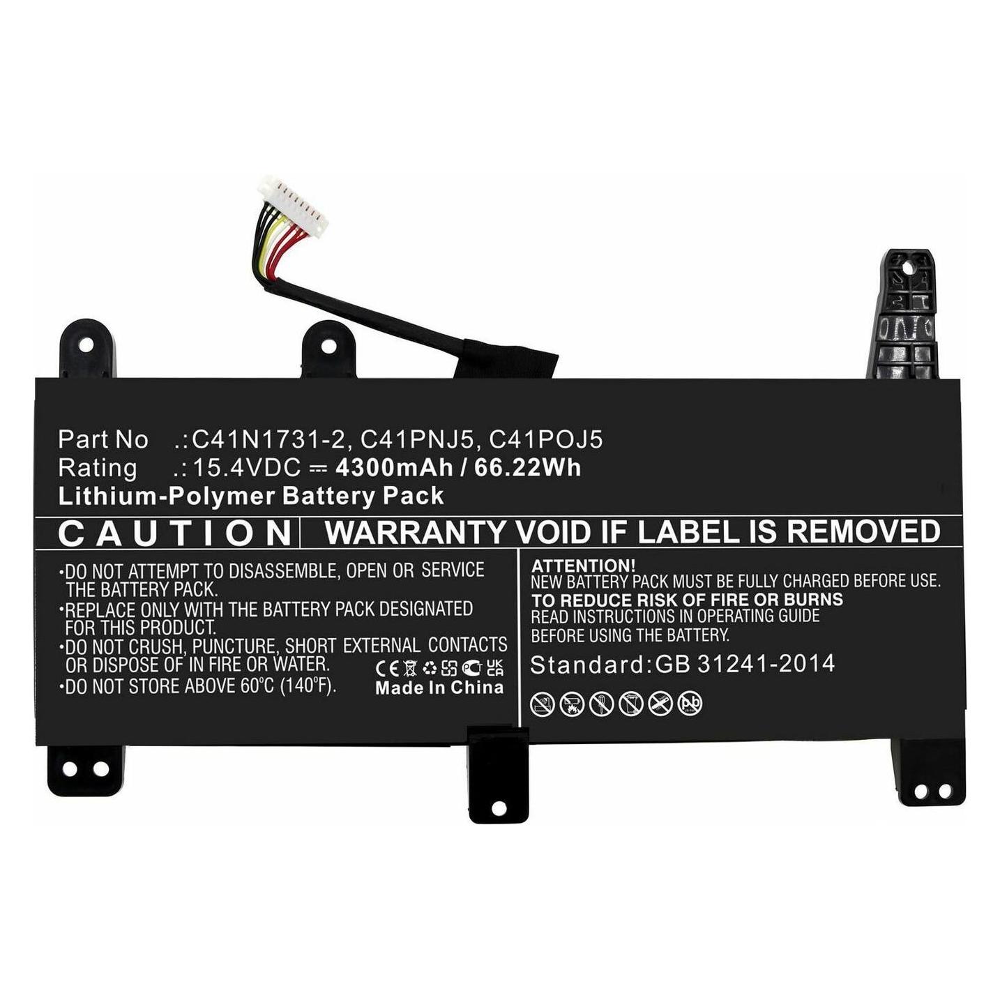 CoreParts Battery for Asus Notebook (3000 mAh) (MBXAS-BA0313)