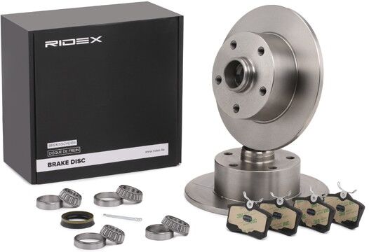 RIDEX 3405B0383 Bremsscheiben und -beläge
