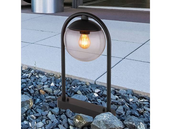 Borne lumineuse Michael 50cm Noir