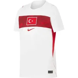 NIKE Kinder Fantrikot Türkei 2026 Auswärtstrikot, Größe L in Weiß Weiß