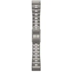  QuickFit 26-Uhrenarmbänder Armband aus Titan mit Schlitzen 