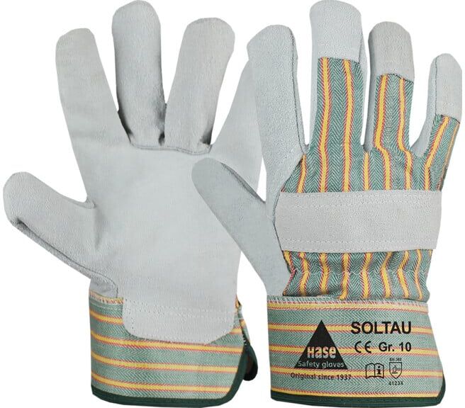 Hase SOLTAU, gant de travail en cuir fendu, taille 6 (211500-6)