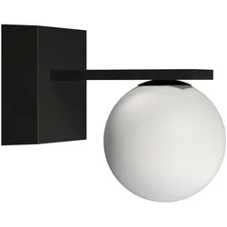 Sphere Wall 9W LED-Außenwandleuchte 3000K Mattschwarz - 360°-Kugelstrahler mit hohem Sehkomfort und CRI > 90 - Beneito & Faure