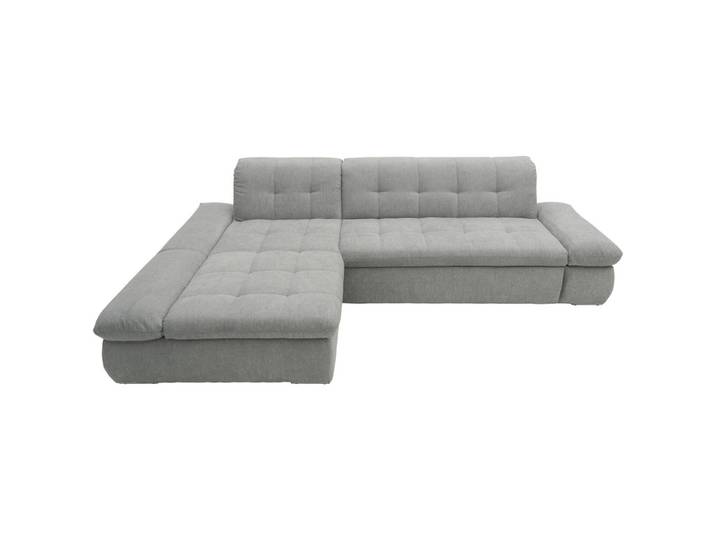 Mid.you Ecksofa, Grau, Metall, Uni, 3-Sitzer, L-Form, 300x172 cm, Made in EU, FSC Mix, Wohnzimmer, Sofas & Couches, Wohnlandschaften, Ecksofas