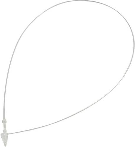 TRU Components 1565115 ST-225TB Sicherheitsfaden 225mm 2mm Natur mit stufenloser Verstellung